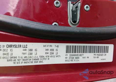 2009 Dodge Caliber Sxt z USA, uszkodzony, nr VIN 1B3HB48AX9D108277